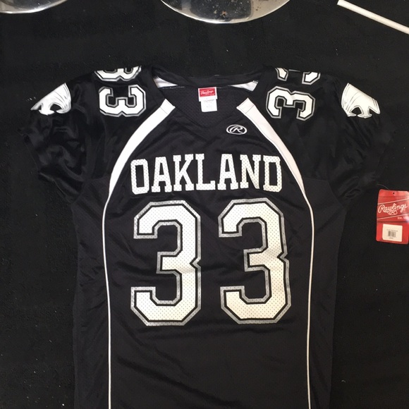 Rawlings official Oakland Large Jersey NWOT! - Picture 7 of 8